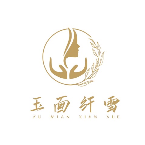 玉面纤雪logo设计