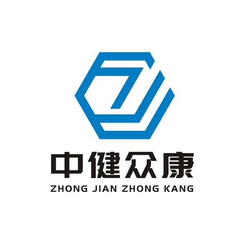 中健众康logo设计