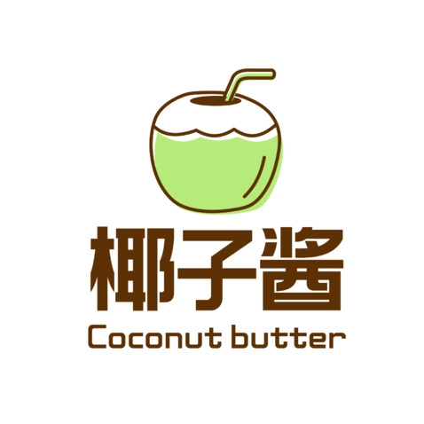 椰子酱logo设计