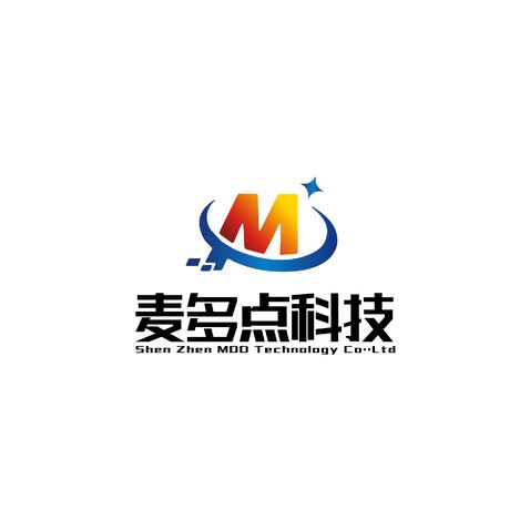 麦多点科技logo设计