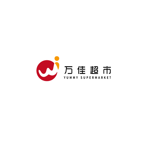 万佳超市logo设计