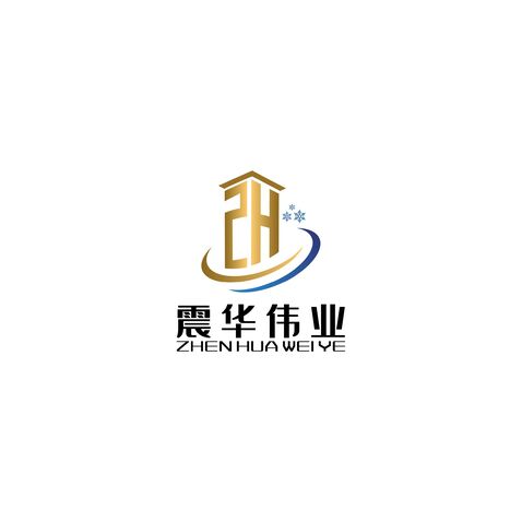 震华伟业logo设计