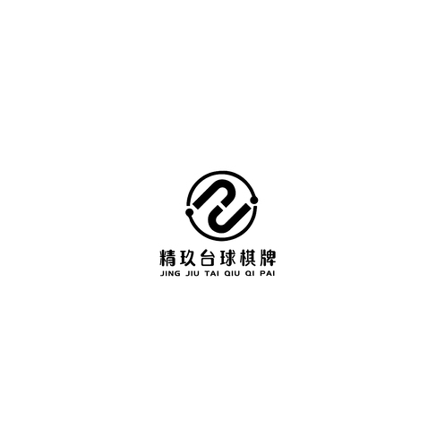 精玖台球棋牌俱乐部logo设计