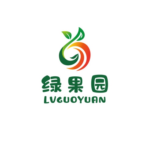 绿果园logo设计