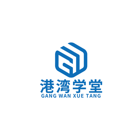 港湾学堂logo设计