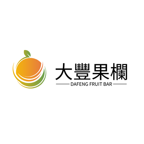 大业果篮logo设计