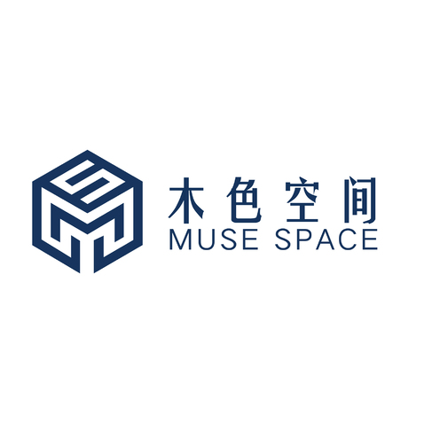 木色空间logo设计