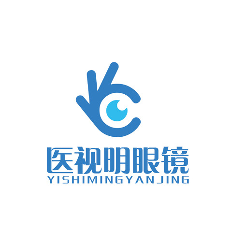 医视明眼镜logo设计