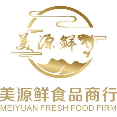 美源鲜食品商行logo设计