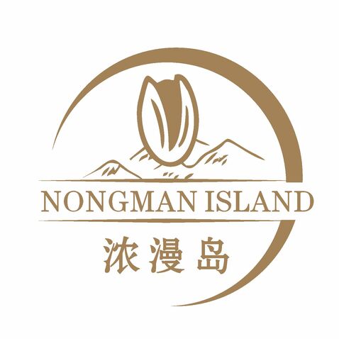 浓漫岛logo设计