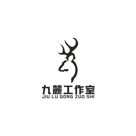 九麓工作室logo设计