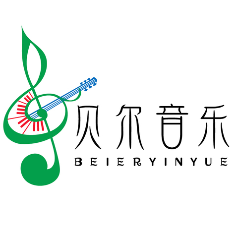 贝尔音乐logo设计