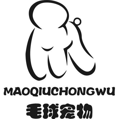 毛球宠物logo设计