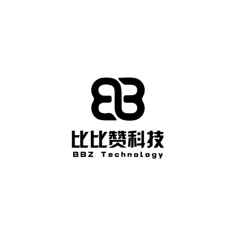 比比赞科技_画板 1 副本logo设计