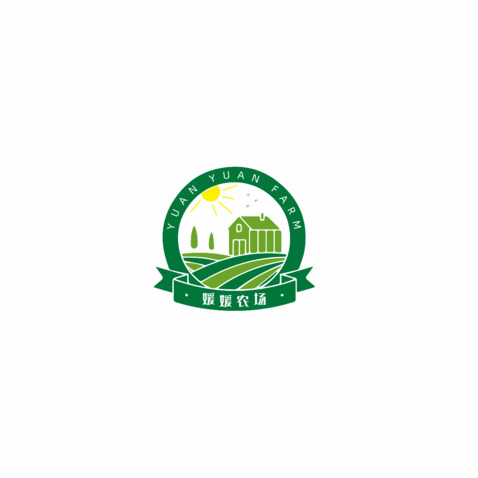 媛媛农场logo设计