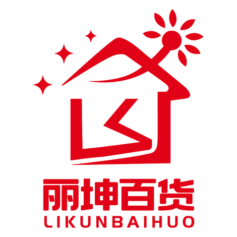 丽坤百货logo设计