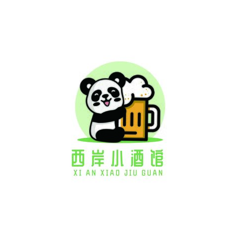 西岸小酒馆_画板 1logo设计