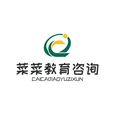 菜菜教育咨询logo设计