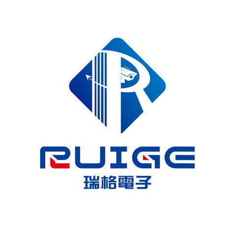 瑞格电子logo设计