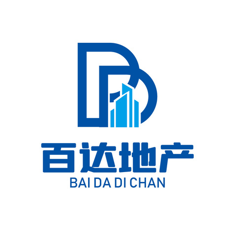 百达地产logo设计