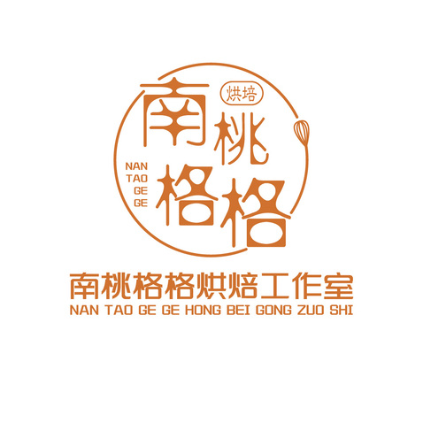 南桃格格logo设计