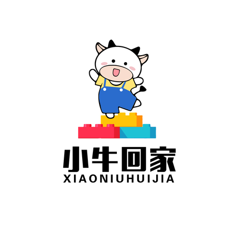 小牛回家logo设计