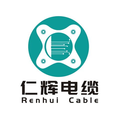 仁辉电缆logo设计