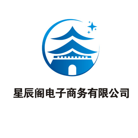 星辰阁电子商务有限公司logo设计