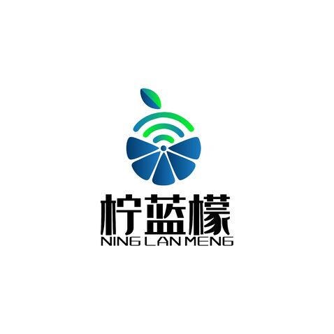 檸藍檬logo設計