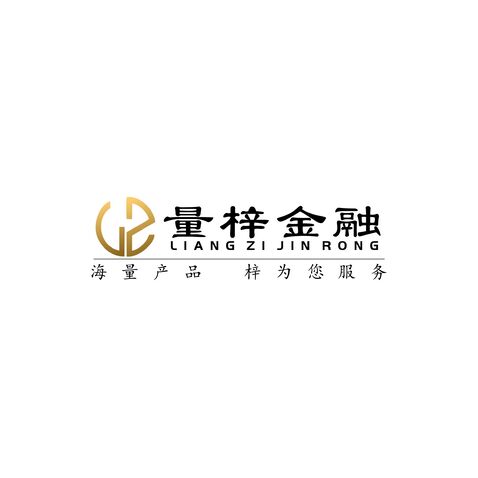 量梓金融logo设计