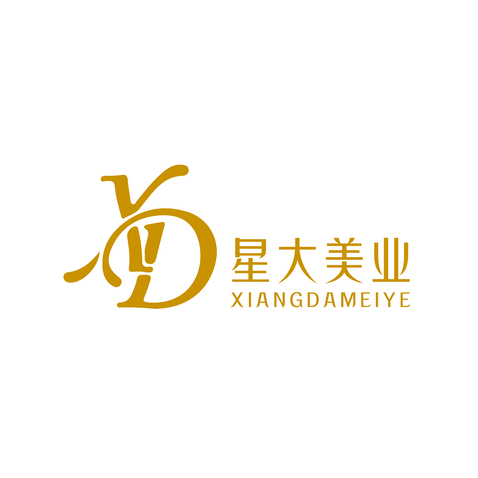 星大美业logo设计