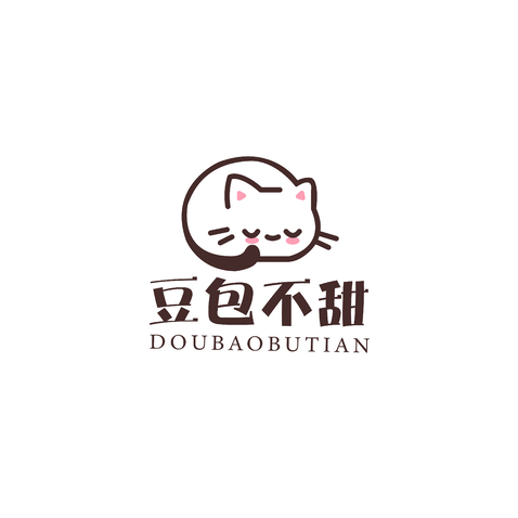 豆包不甜logo设计