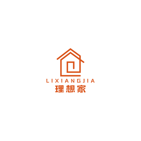 理想家logo设计