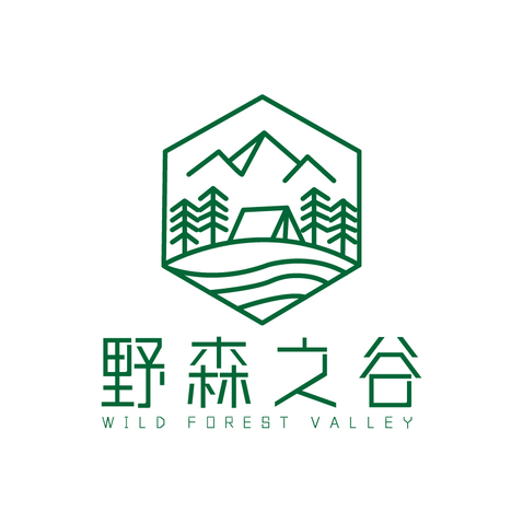 野森之谷logo设计