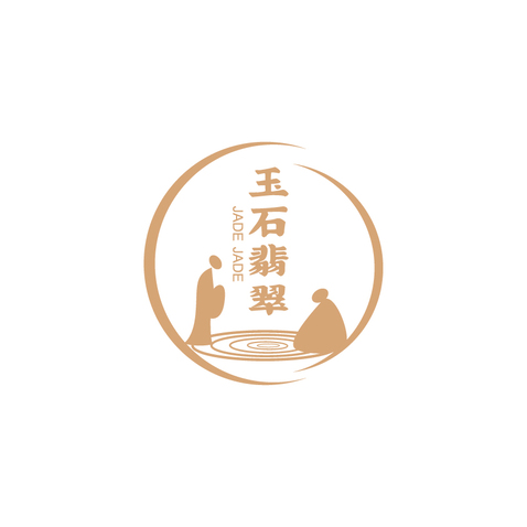 玉石翡翠logo设计