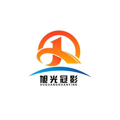 旭光冠影logo设计