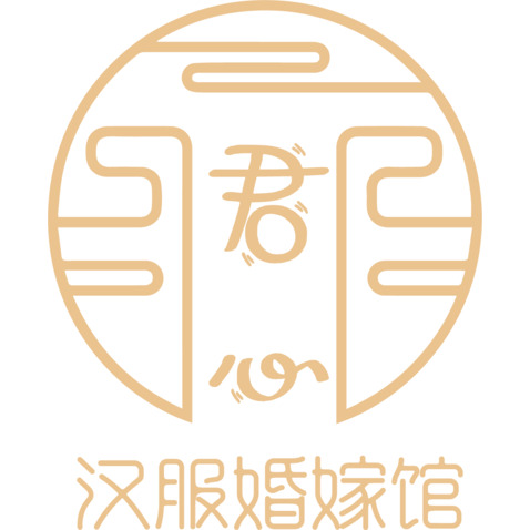 君心婚嫁馆logo设计