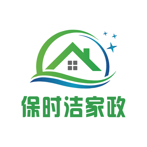 保时洁家政logo设计