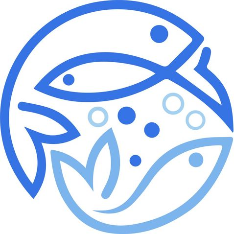 简爱水族logo设计