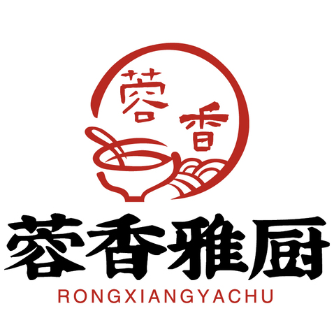 蓉香雅厨logo设计