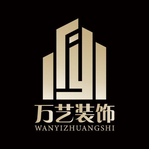 万艺装饰logo设计