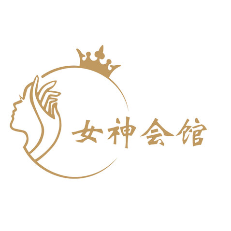 女神会馆logo设计