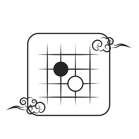 棋盘logo设计