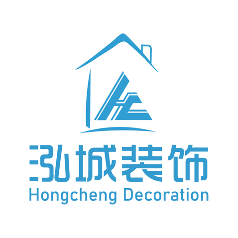 泓城装饰logo设计