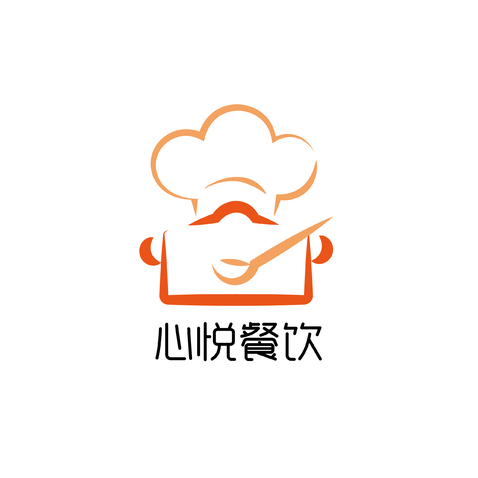 心悦餐厅logo设计