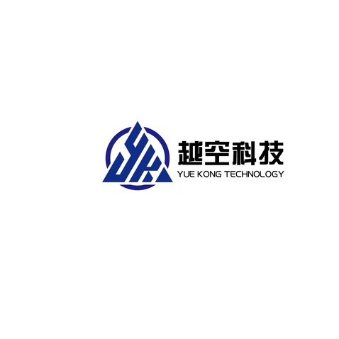 越空科技logo设计