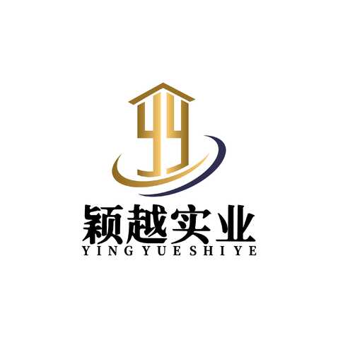 颖越实业logo设计