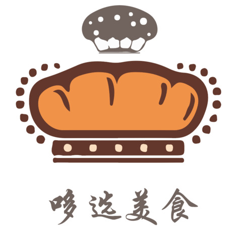 哆选美食logo设计