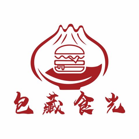 包藏食光logo设计