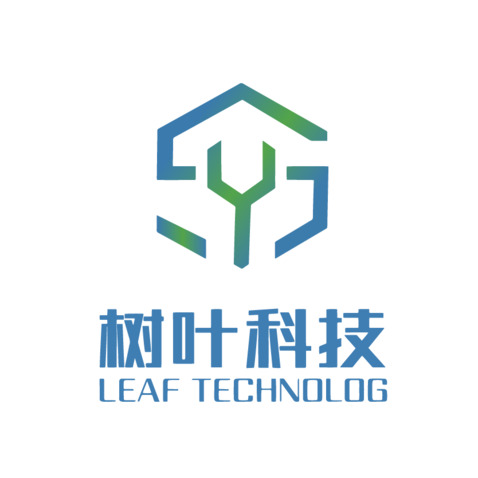 树叶科技logo设计